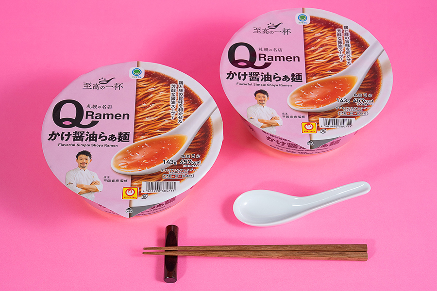 「QRamen かけ醤油らぁ麺」