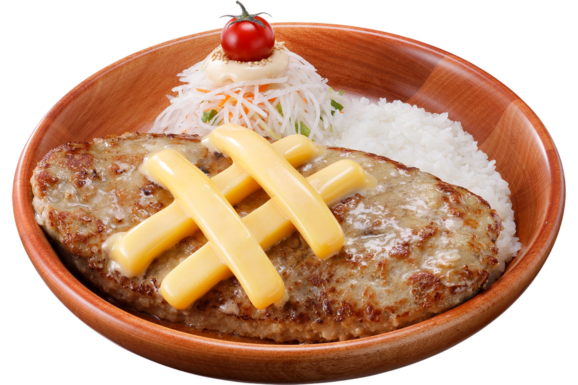 ガリバーフォンデュ風チーズバーグディッシュ