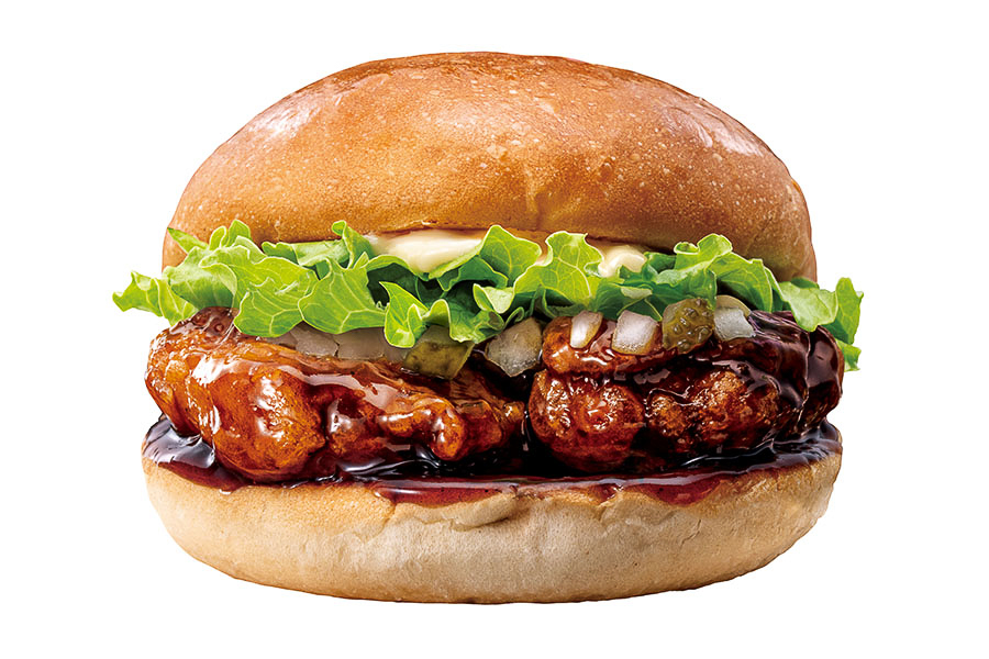 「てりやきチキンバーガー」（440円）