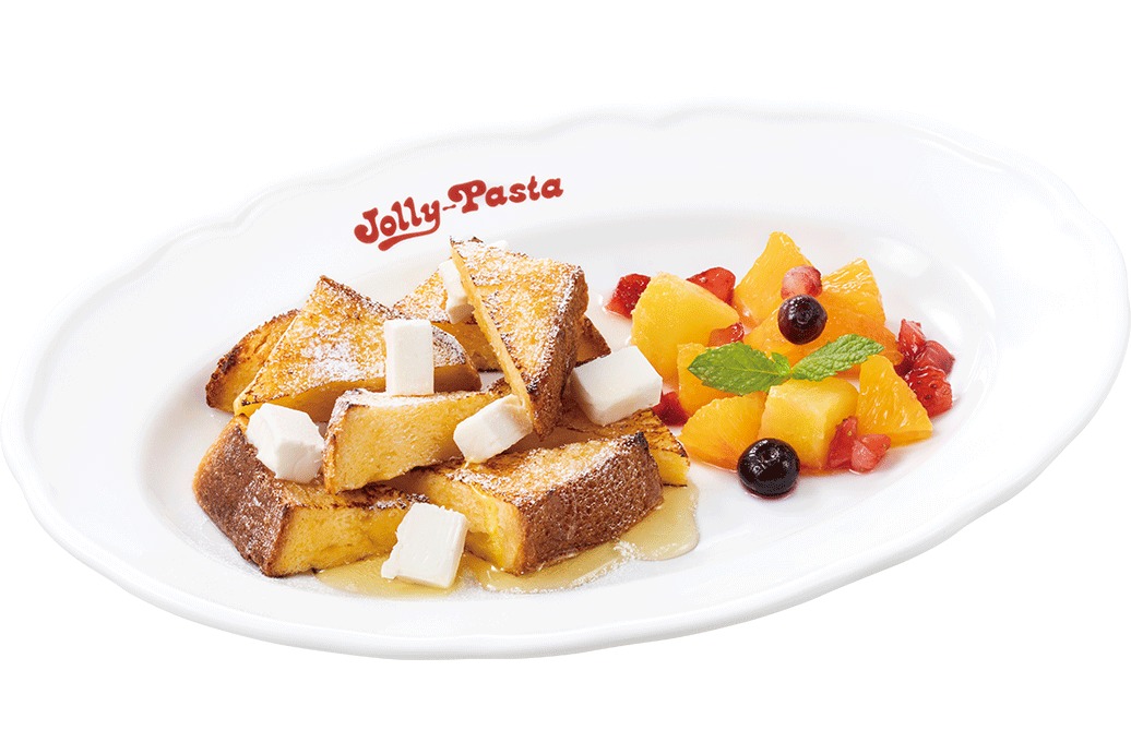 「イタリアンフレンチトースト ～フルーツ添え～」（869円）