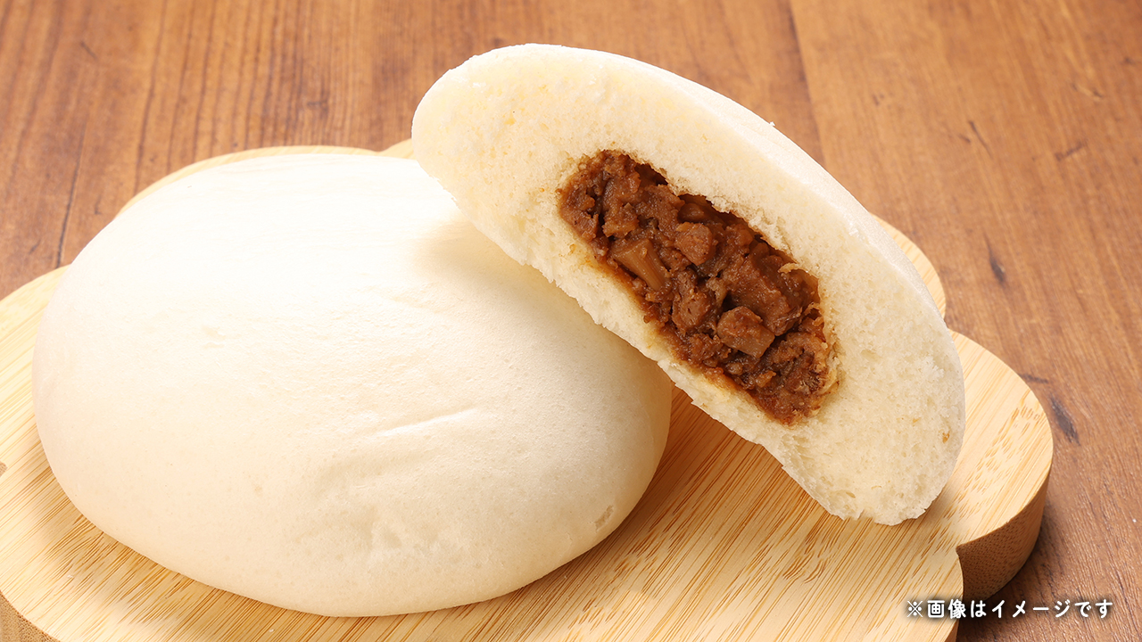 大きな麻婆肉まん