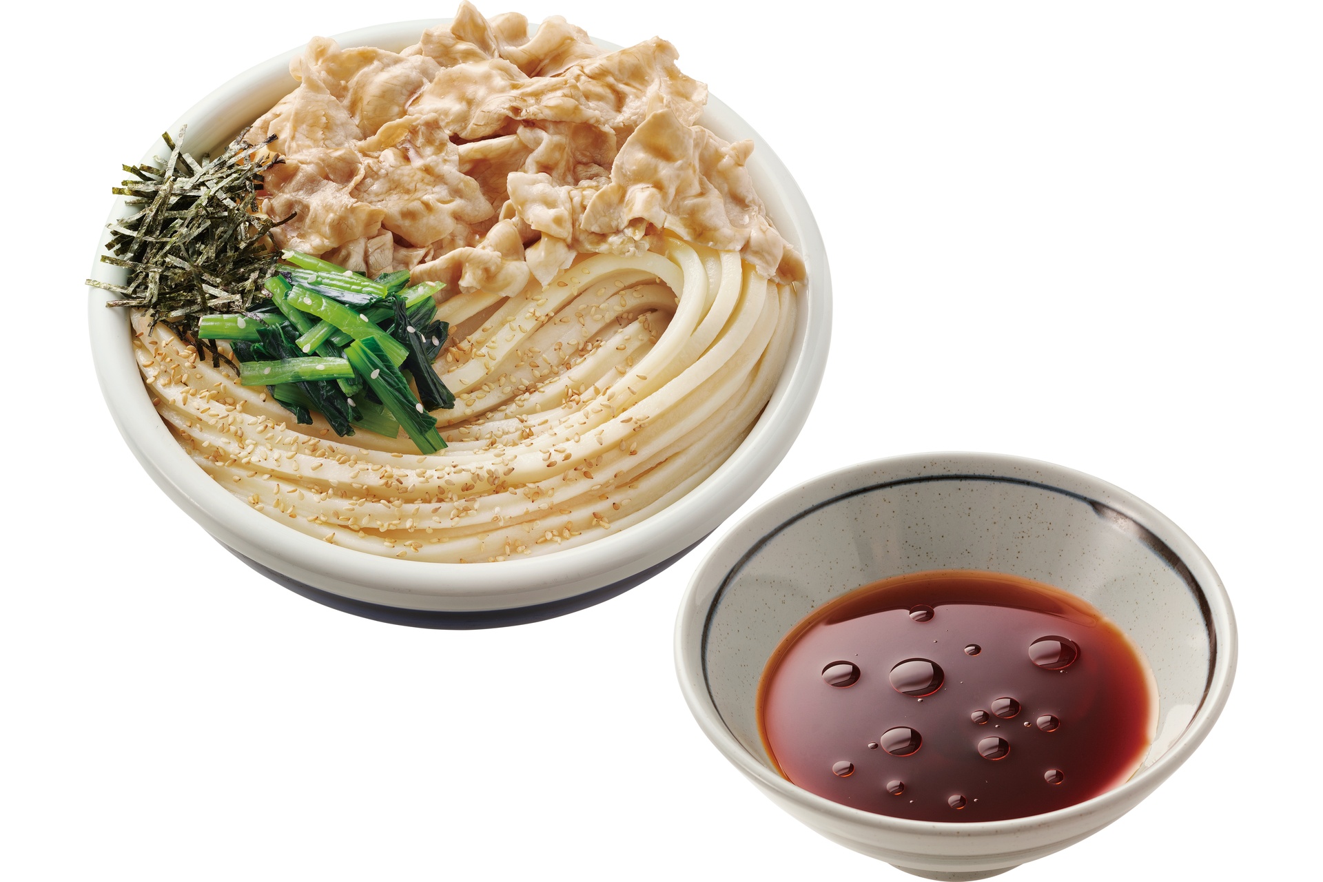 旨辛豚つけ汁うどん（写真はうどん3玉）