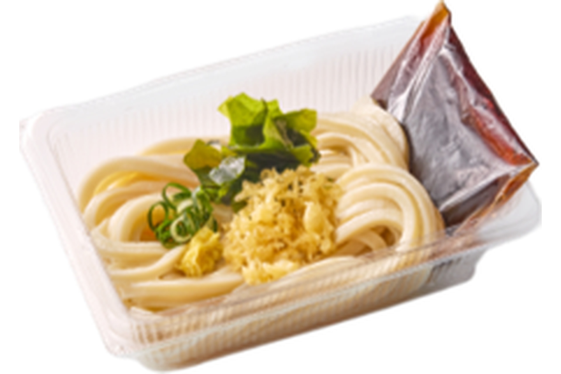 薬味とトッピングで楽しむ お手軽うどん弁当