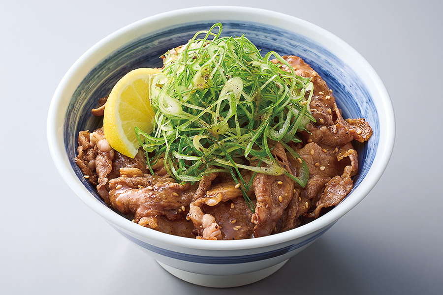 焼きたてのかるび「京都産九条ねぎ旨塩牛カルビ丼」