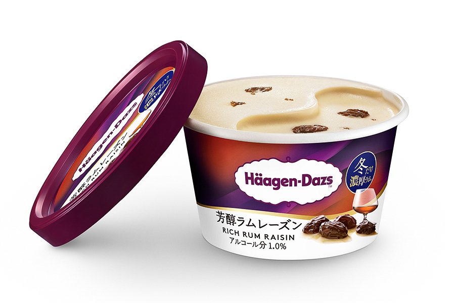 ハーゲンダッツ ミニカップ「芳醇ラムレーズン」