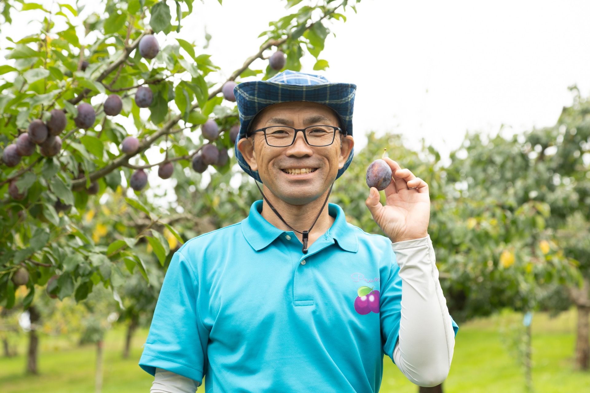 プルーン農家の土井大生さん