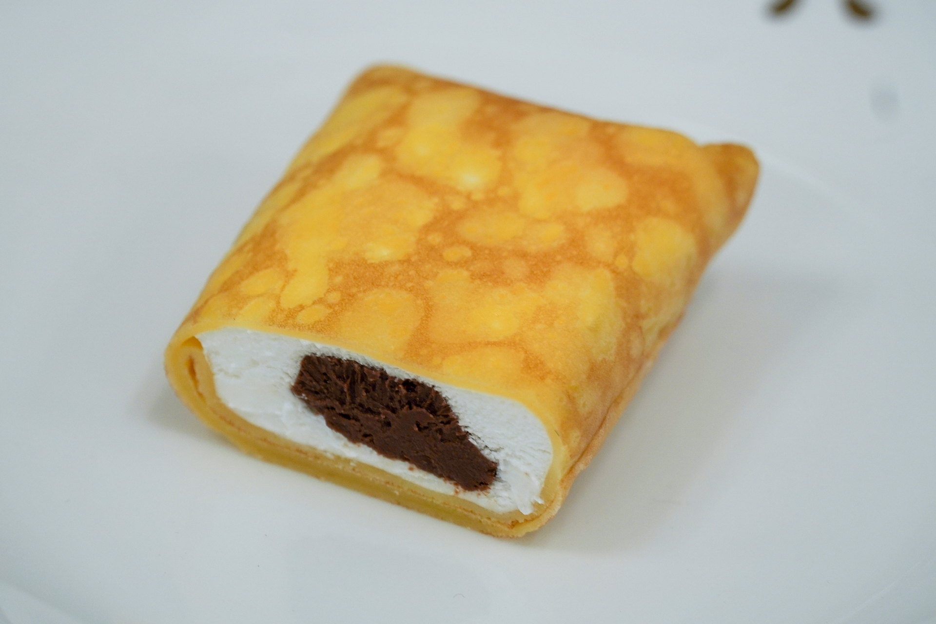 生チョコの存在感が際立つ断面