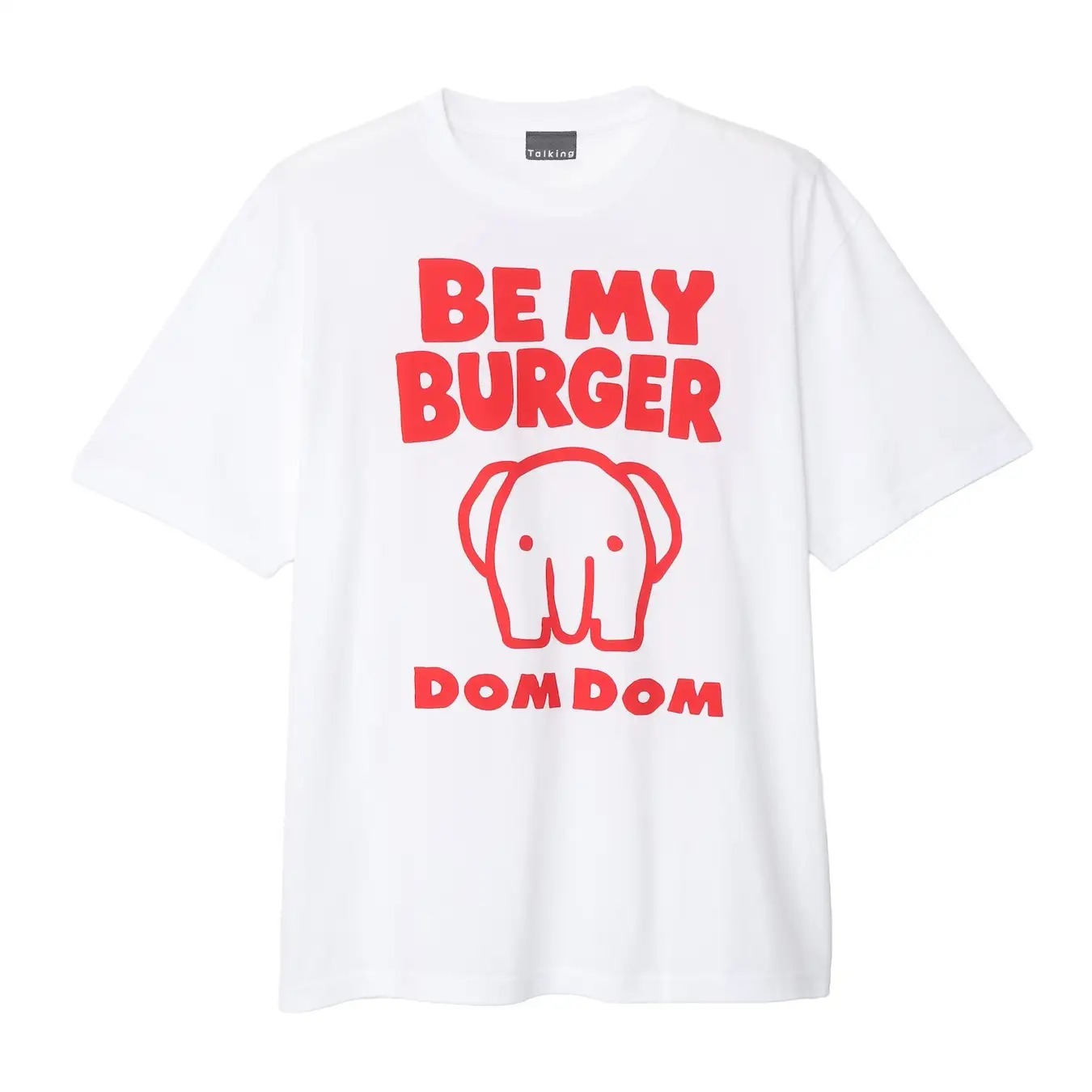 DOMDOM Tシャツ BE MY BURGER