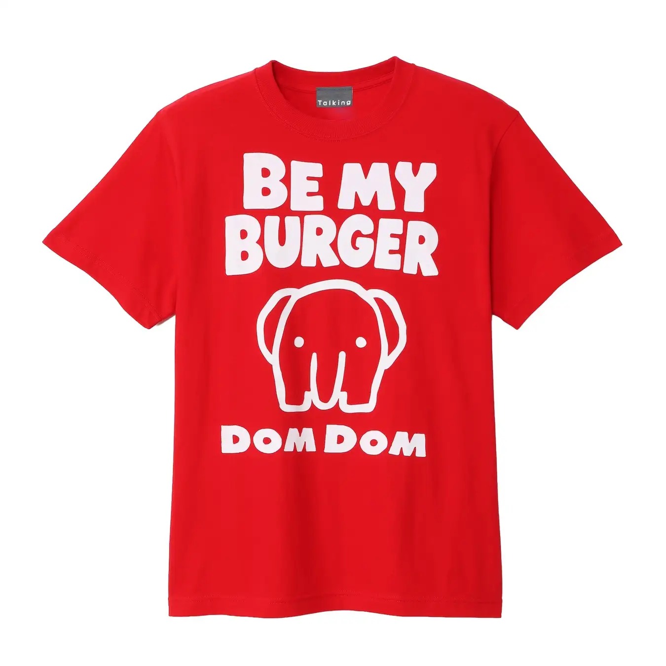 DOMDOM Tシャツ BE MY BURGER