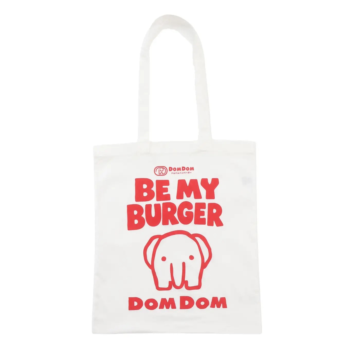 DOMDOM トートバッグ BE MY BURGER