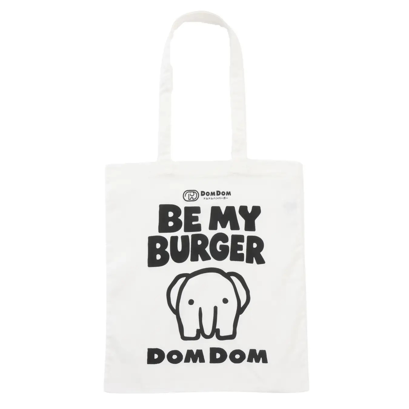 DOMDOM トートバッグ BE MY BURGER