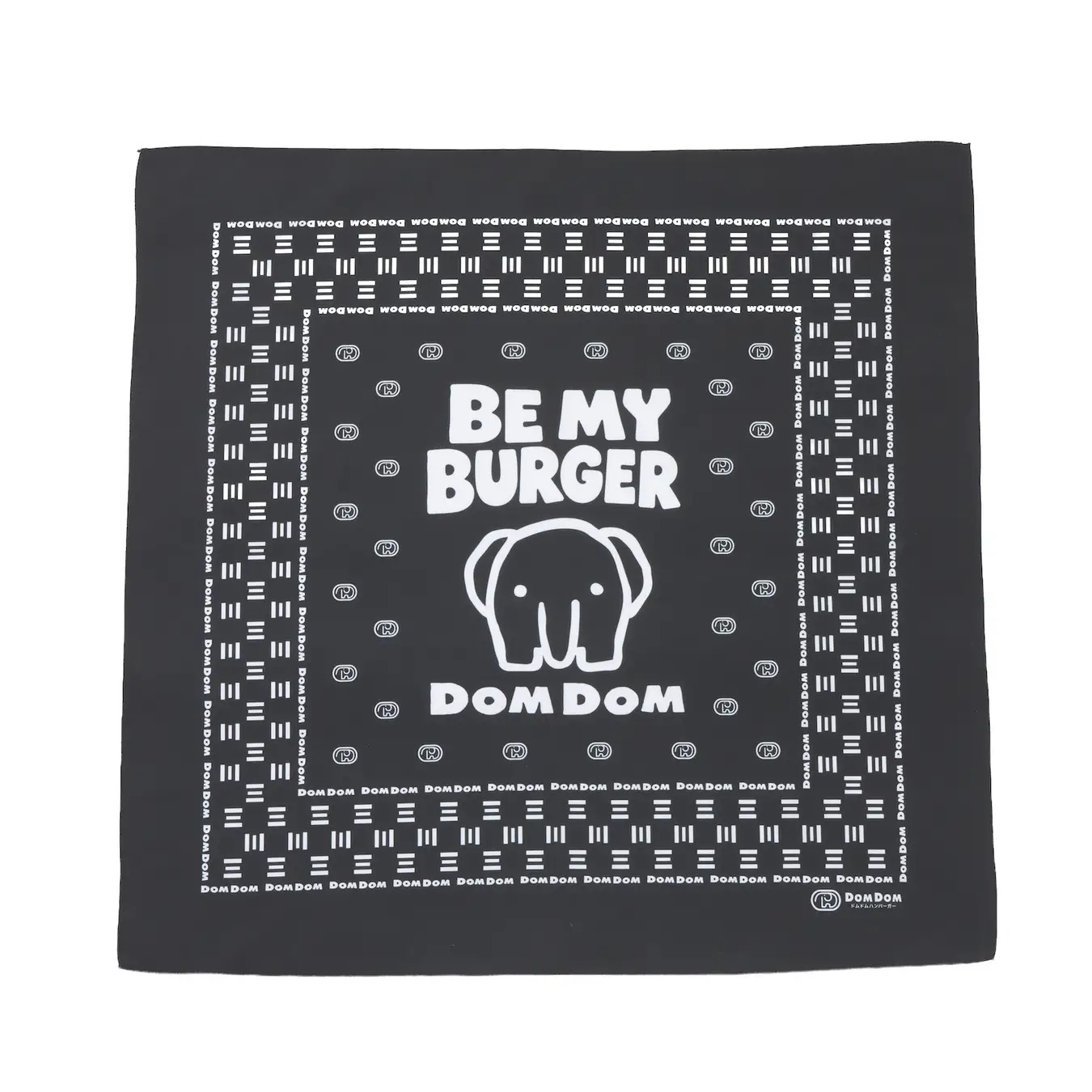 DOMDOM バンダナ BE MY BURGER