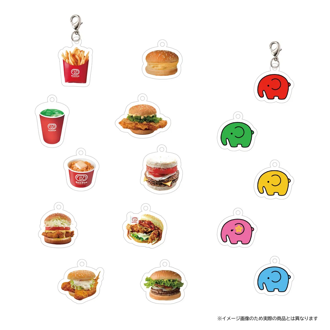 ドムドムLOVEオリジナルキーホルダー