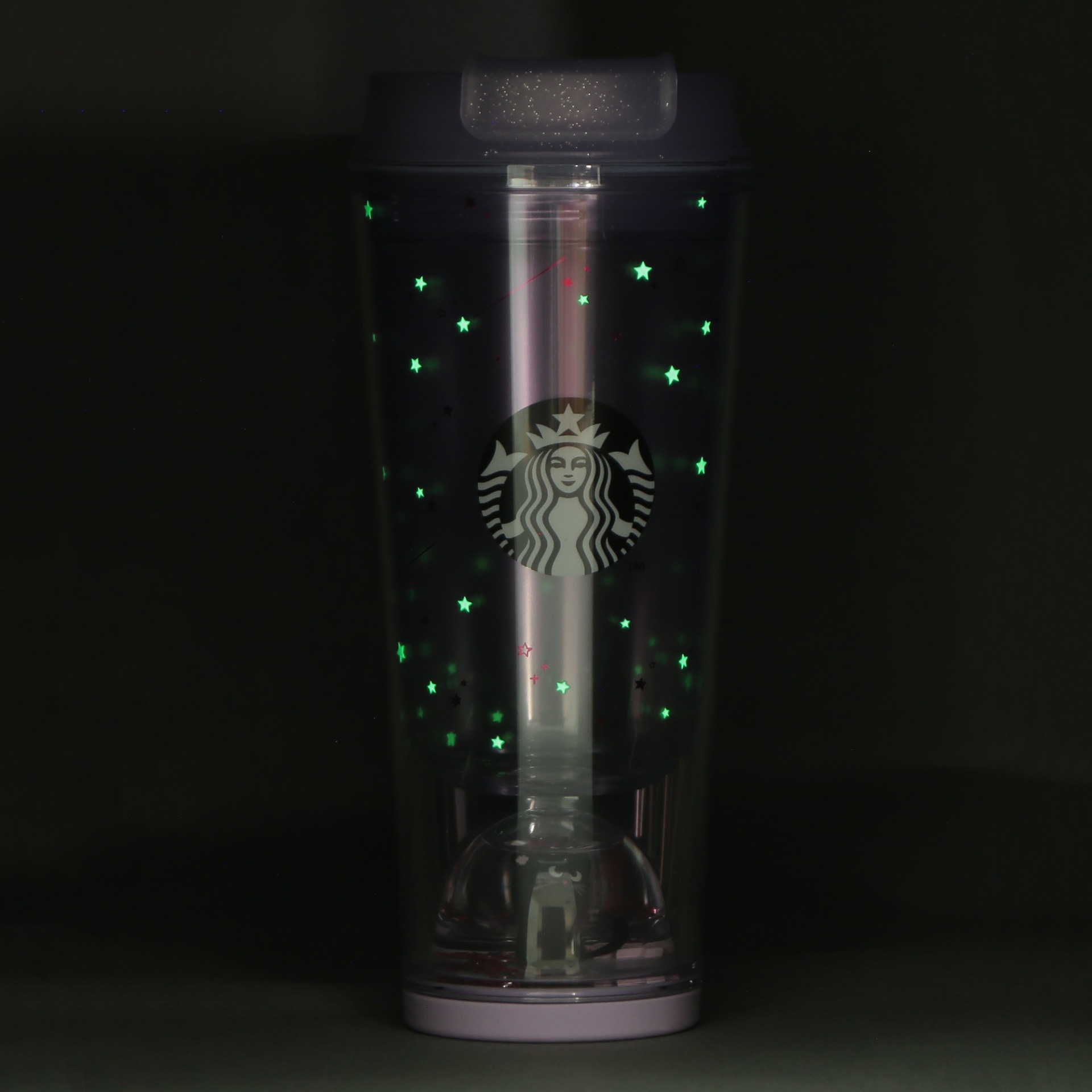 ハロウィン2026スノードームタンブラーキャットグローインザダーク355mL