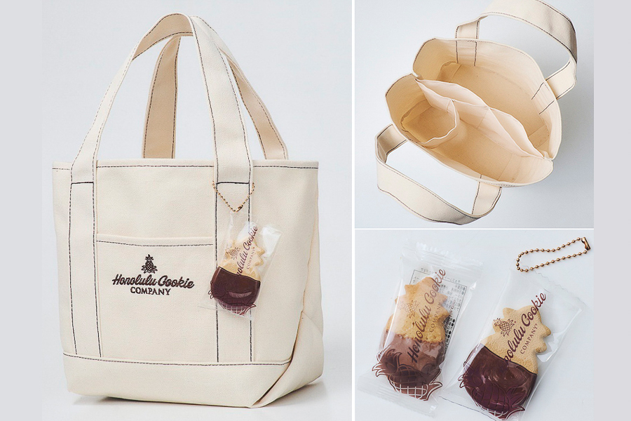 宝島社、11月に発売の「Honolulu Cookie Company トートバッグ＆チャームBOOK」の付録