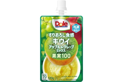「Dole すりおろし食感 アップル＆グレープミックス」268円（税別）