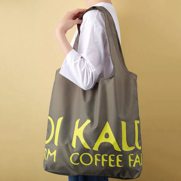 カルディ「エコバッグ オリーブ」