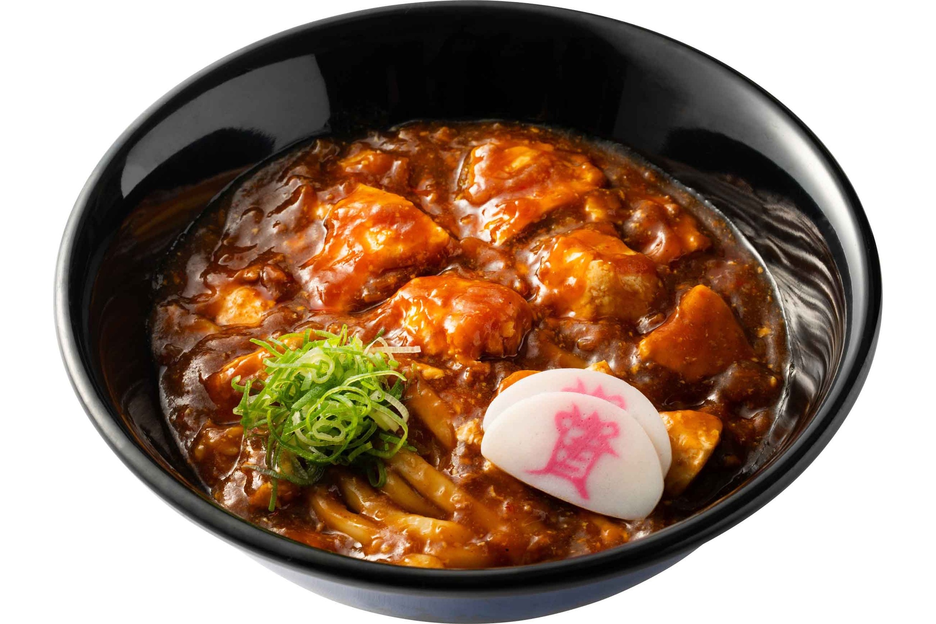 麻婆ぶっかけうどん