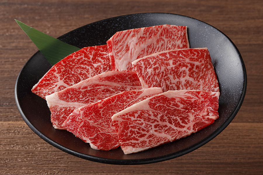 「黒毛和牛上赤身くらした」（1089円）
