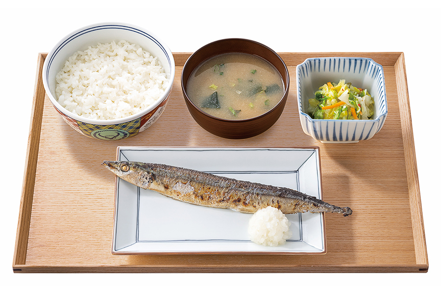 「さんま定食」（789円）