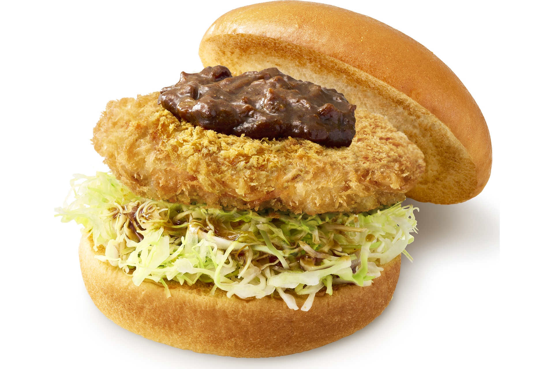 金沢カレーメンチカツバーガー