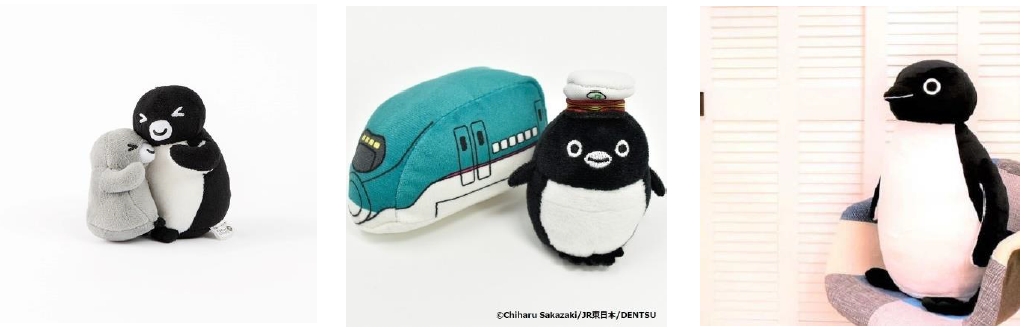 JR東日本商事の復刻販売するSuicaのペンギングッズ