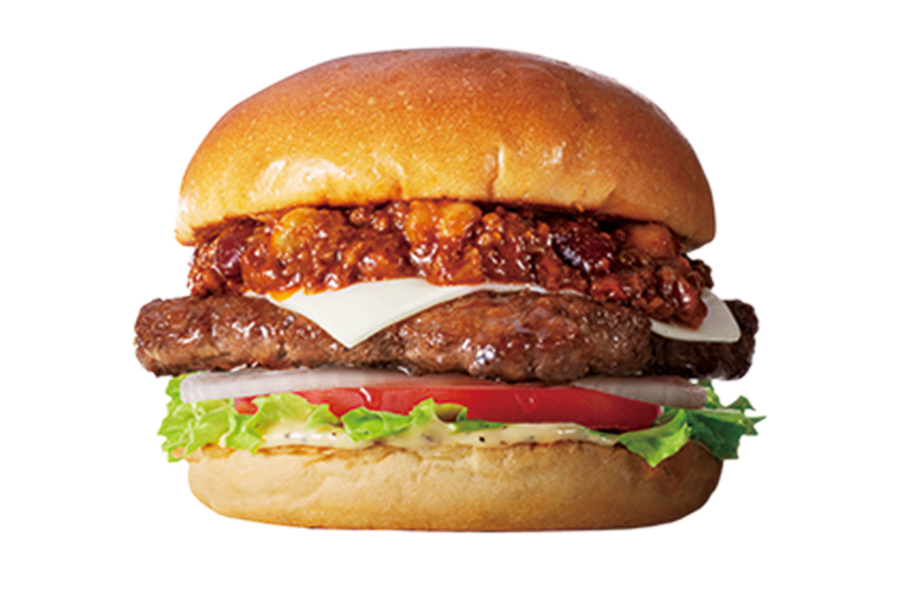 「和牛ミートソースバーガー」（1280円）