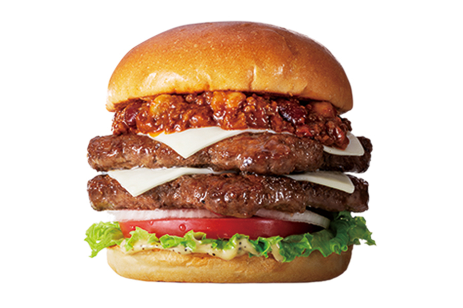 ウェンディーズ・ファーストキッチン「和牛ミートソースバーガーダブル」（1880円）