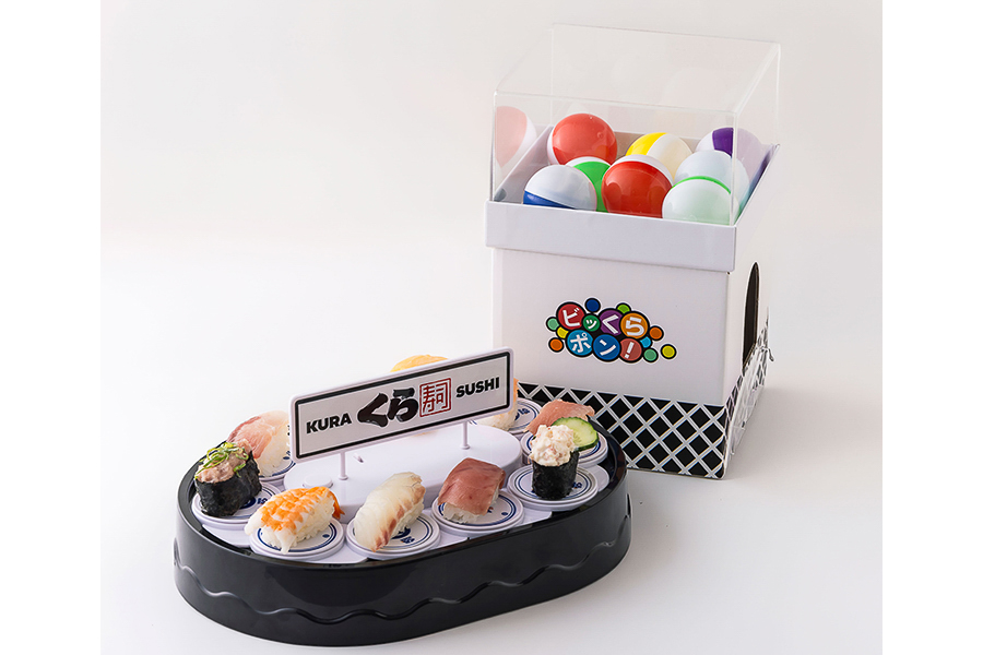 「おうちでビッくらポン！」（1320円）と「おうちで回転寿司」（3080円）