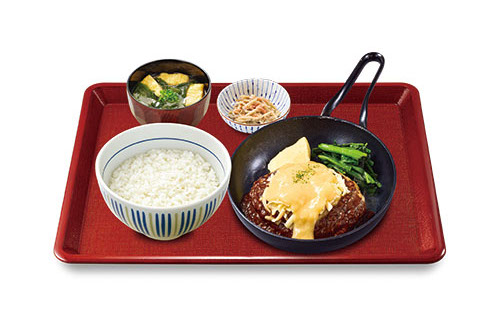 とろ～りチーズ和風デミハンバーグ定食