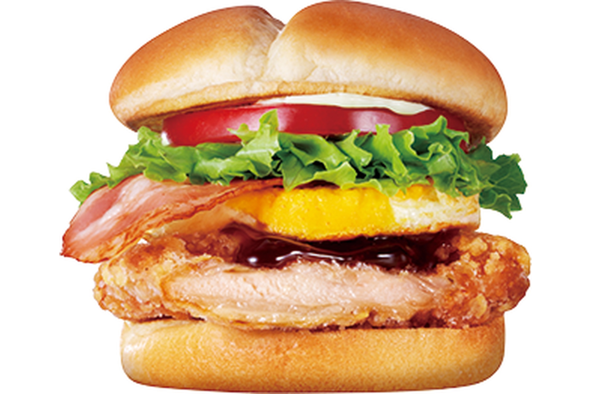 サク旨ベーコンエッグチキン竜田バーガー