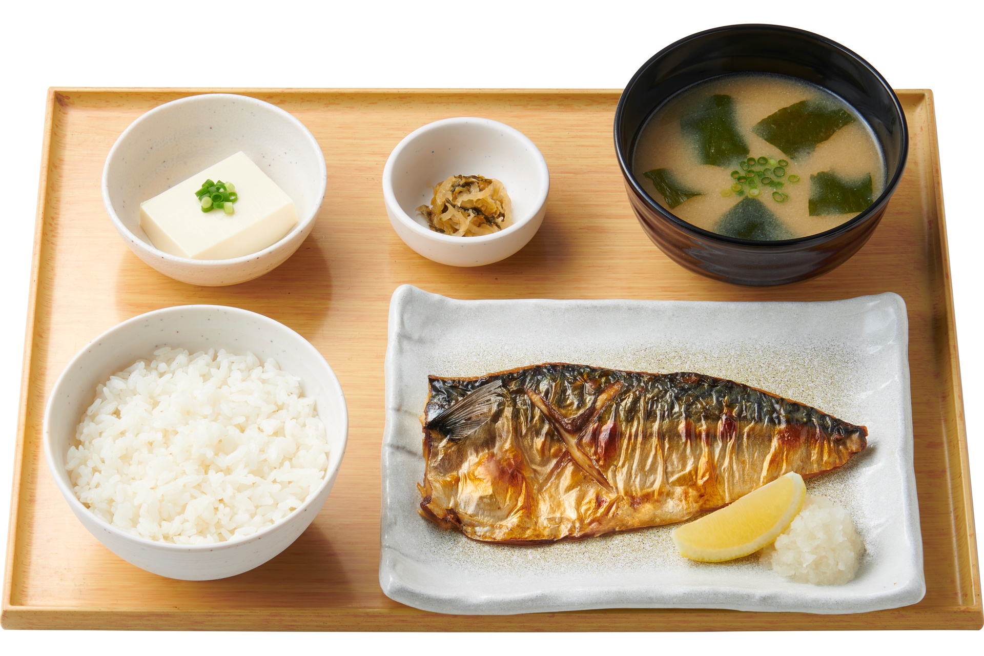 サバの塩焼定食