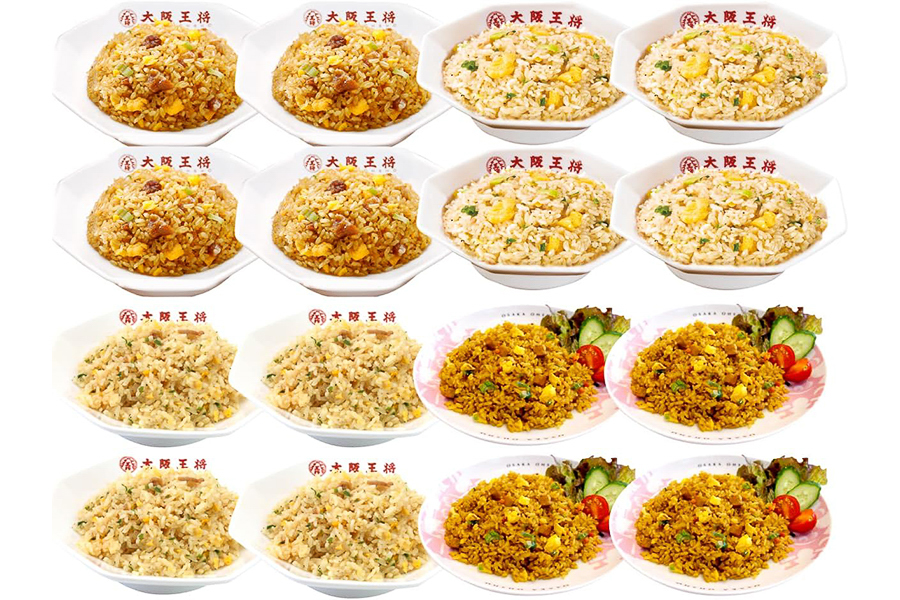 「チャーハン四天王セット（パラパラ炒飯16袋）」（5792円）