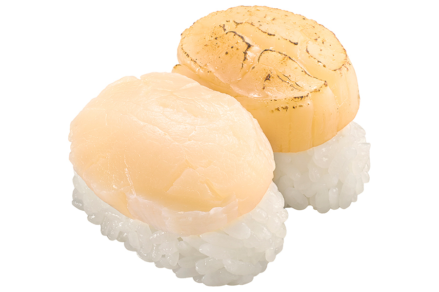 「国産ほたて食べ比べ」（360円～）