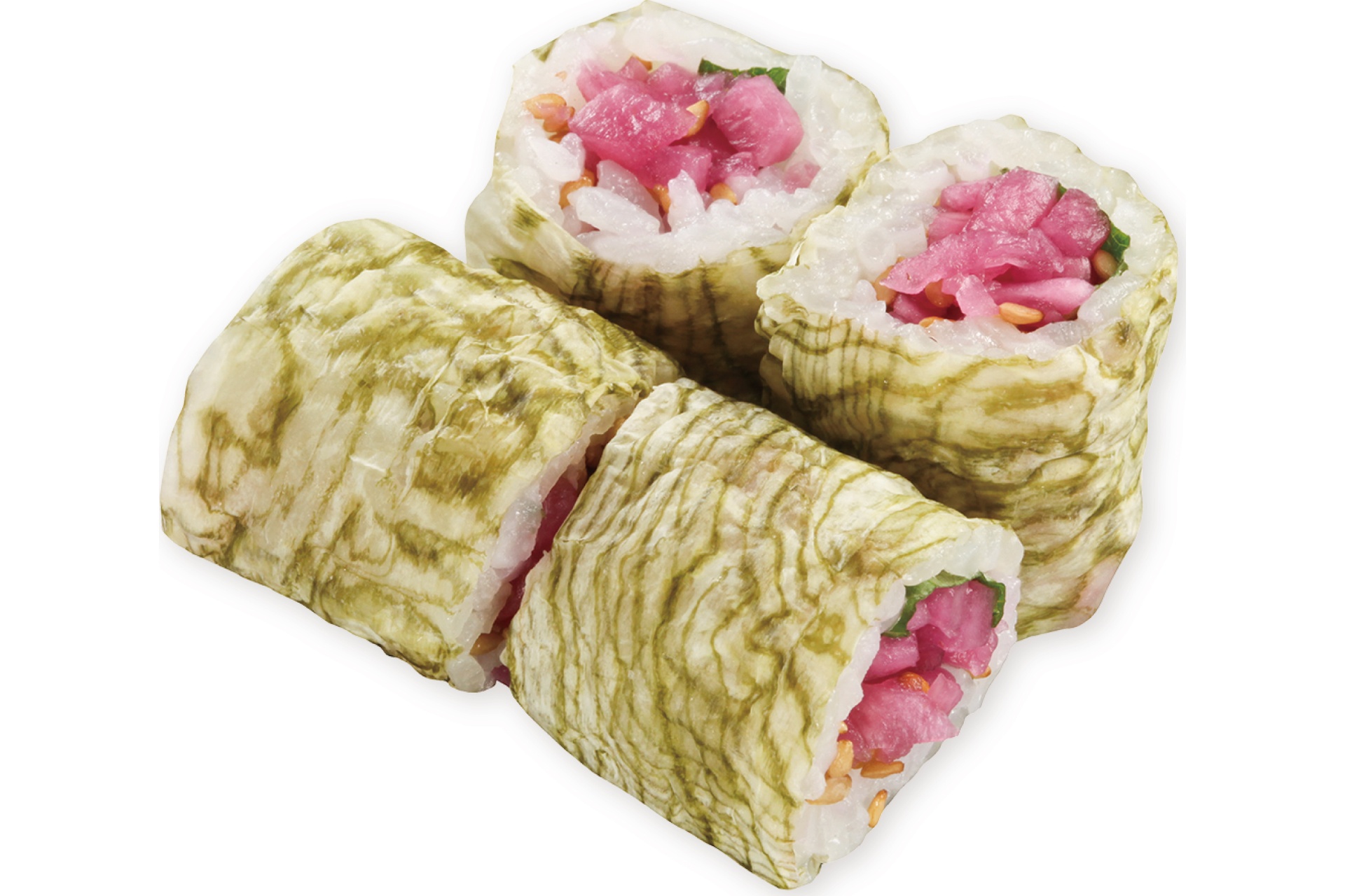 梅漬け大根巻