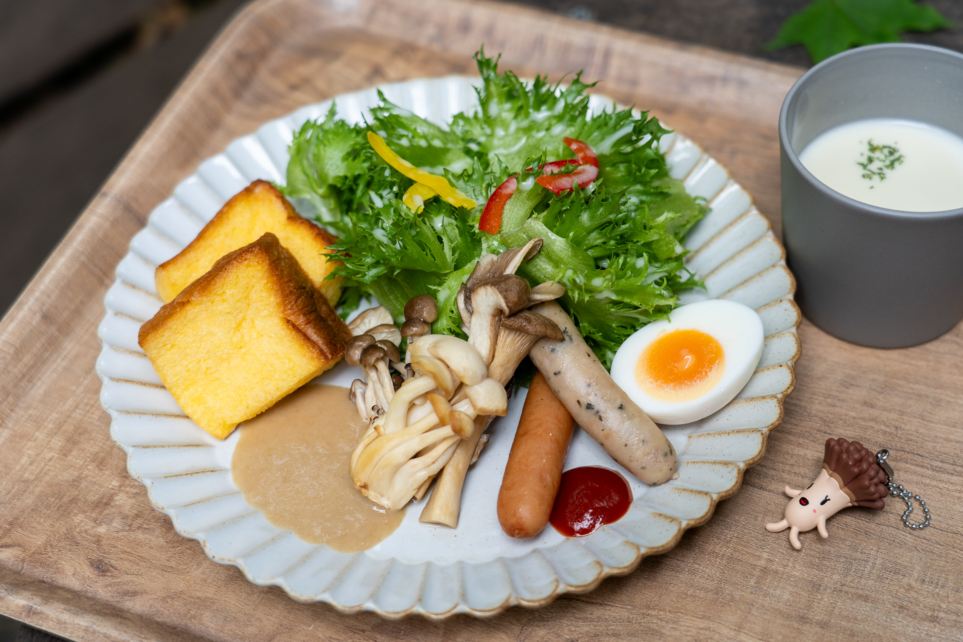 きのこフレンチトースト