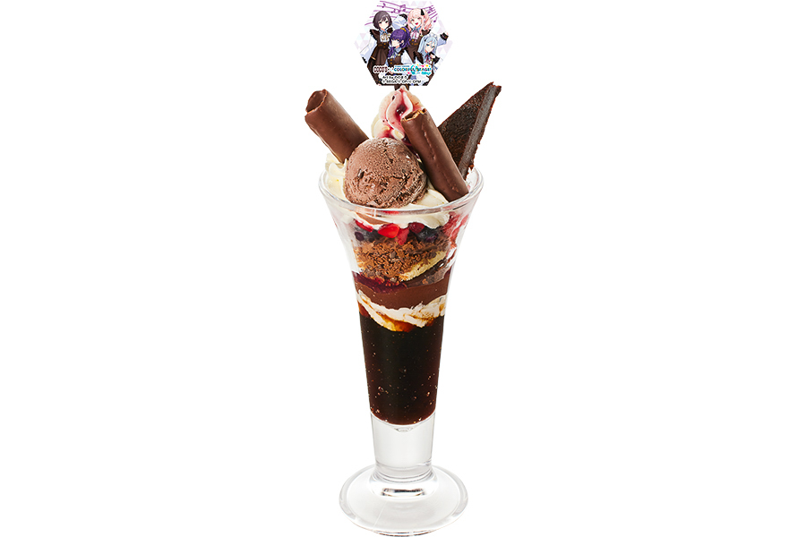「25時、ナイトコードで。のナイトベリーパフェ」（1309円）