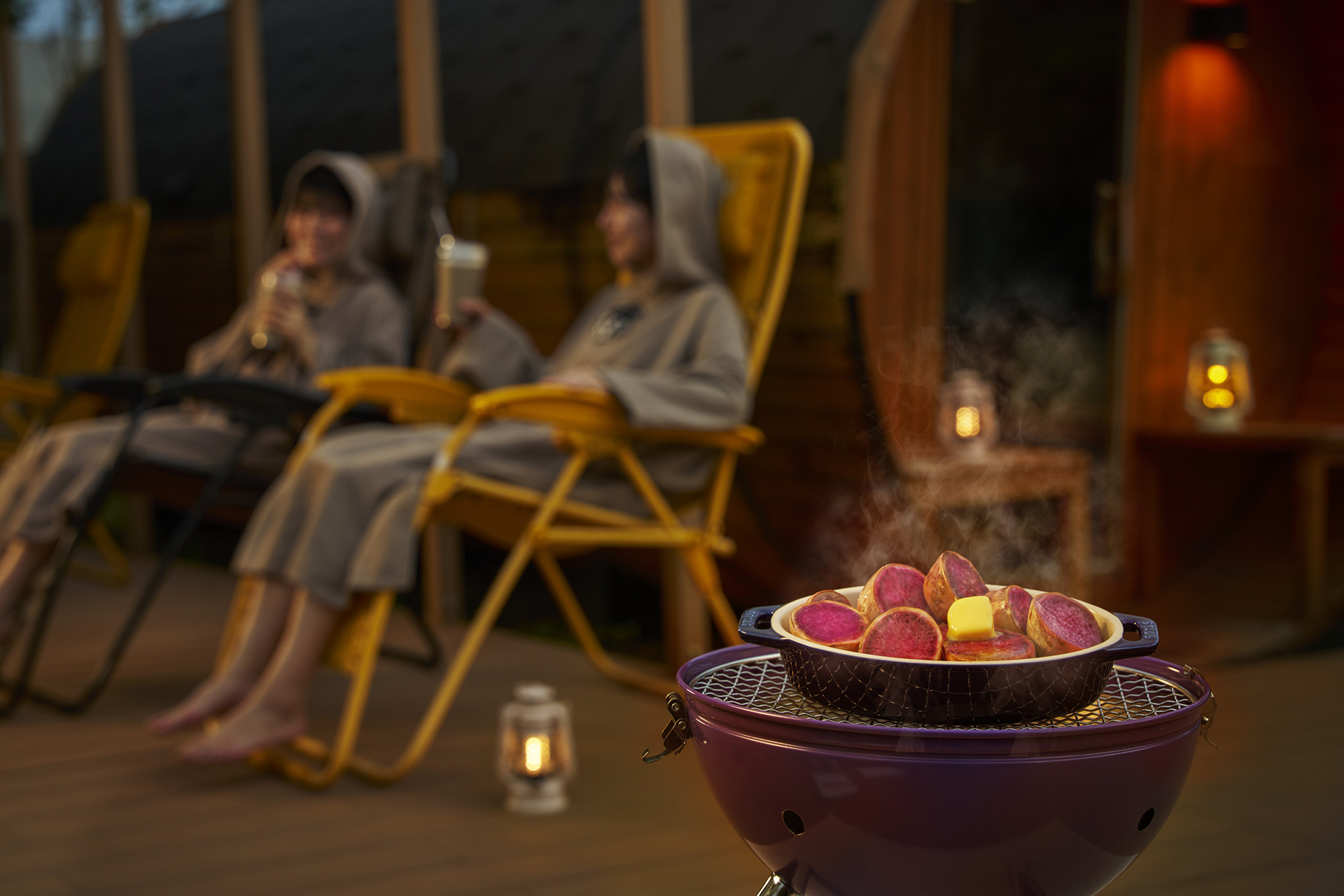 自身もスイーツもサウナでととのう「ととの芋」