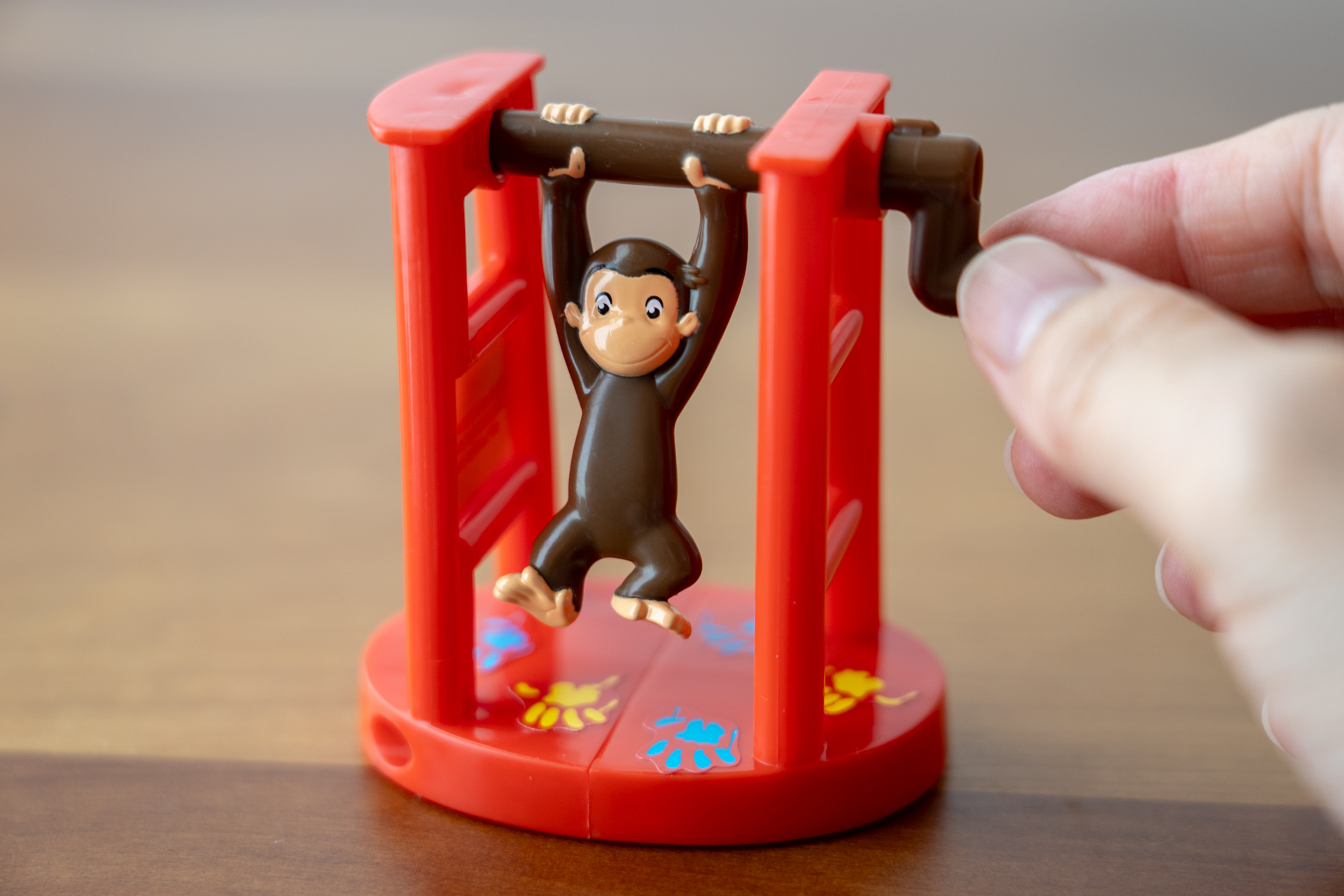ハンドルを回してみよう