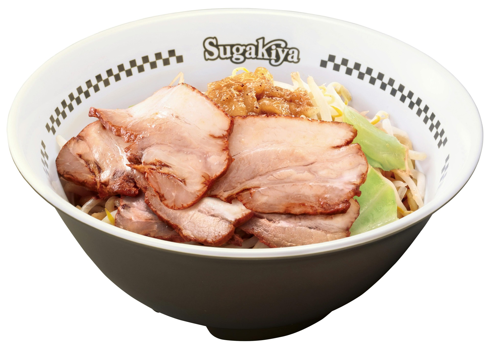 「肉入スガジロー油そば（肉4枚）」（930円～）