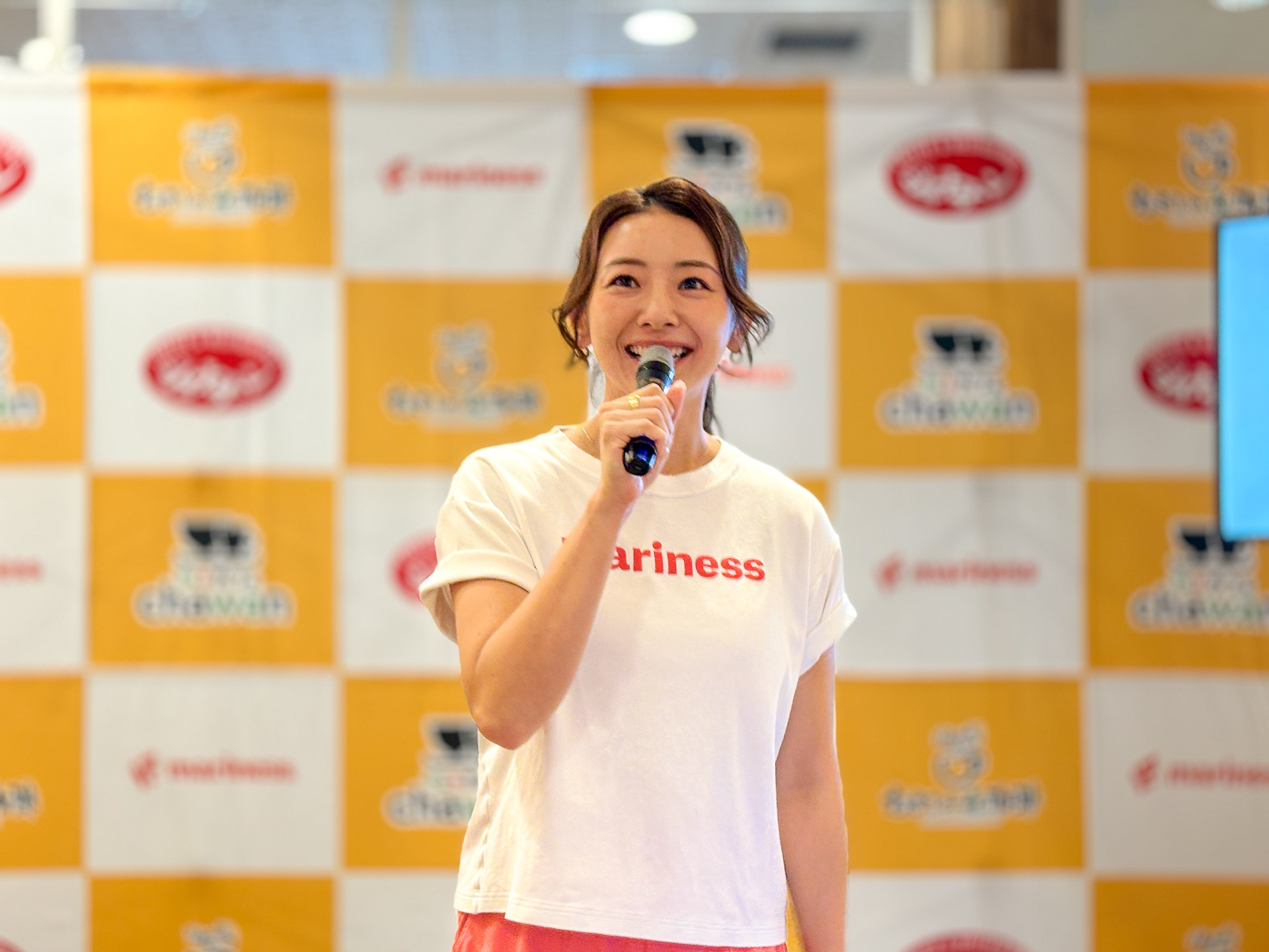 発表会に登壇した竹脇まりなさん