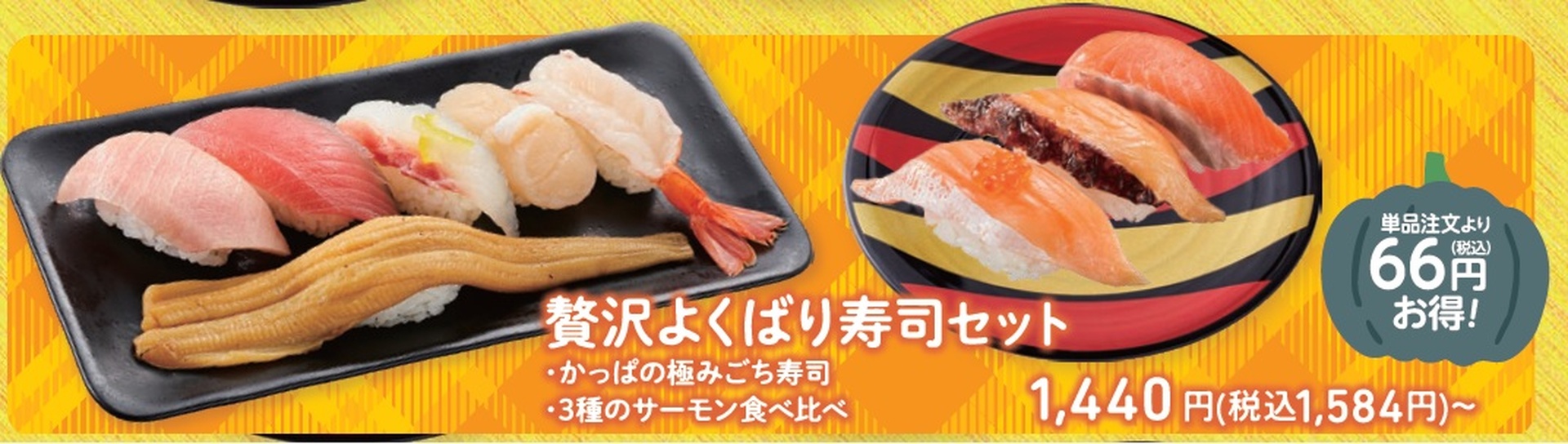 贅沢よくばり寿司セット