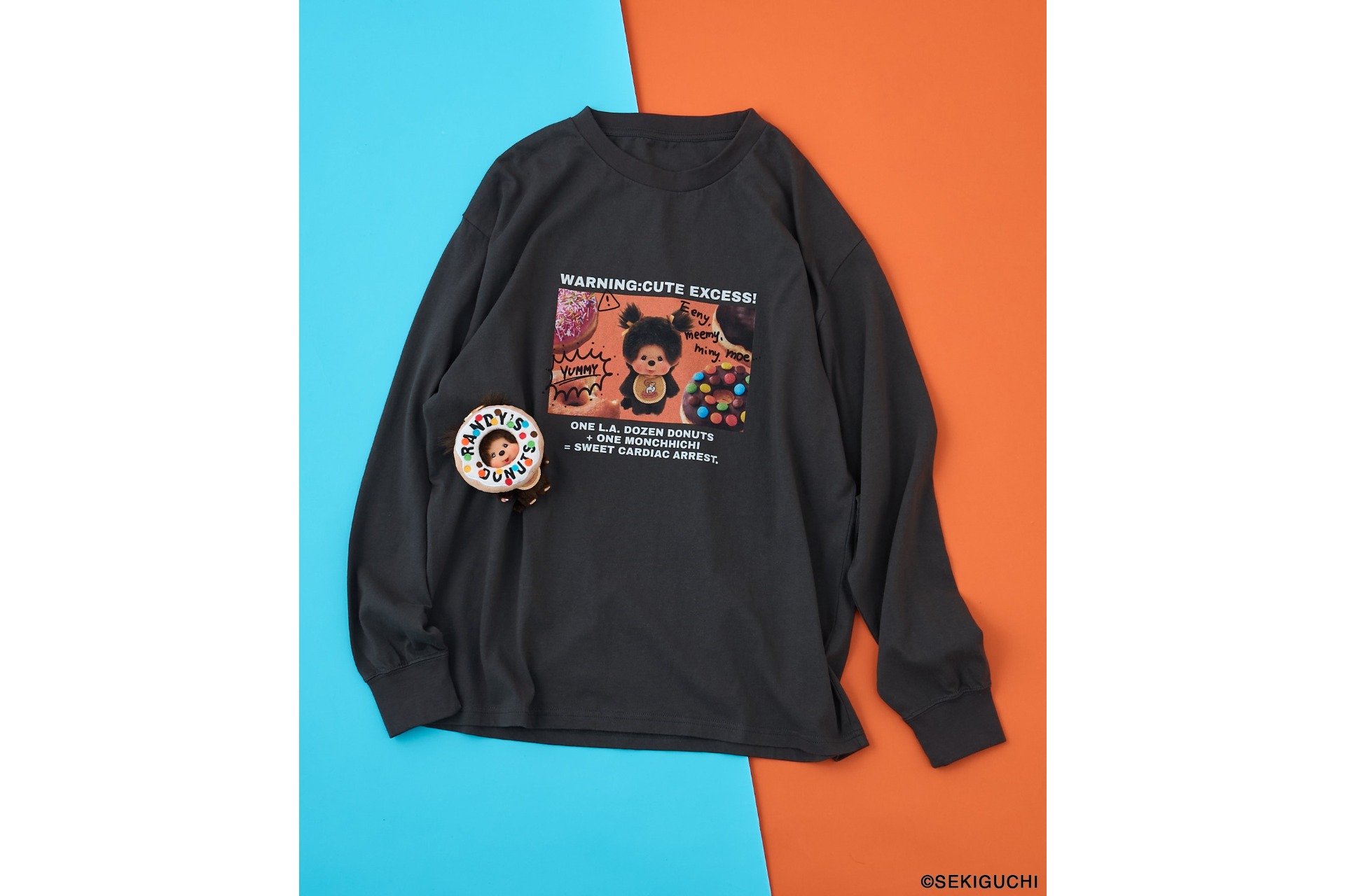 「モンチッチ×ランディーズドーナツ プリントロンT」（5995円）