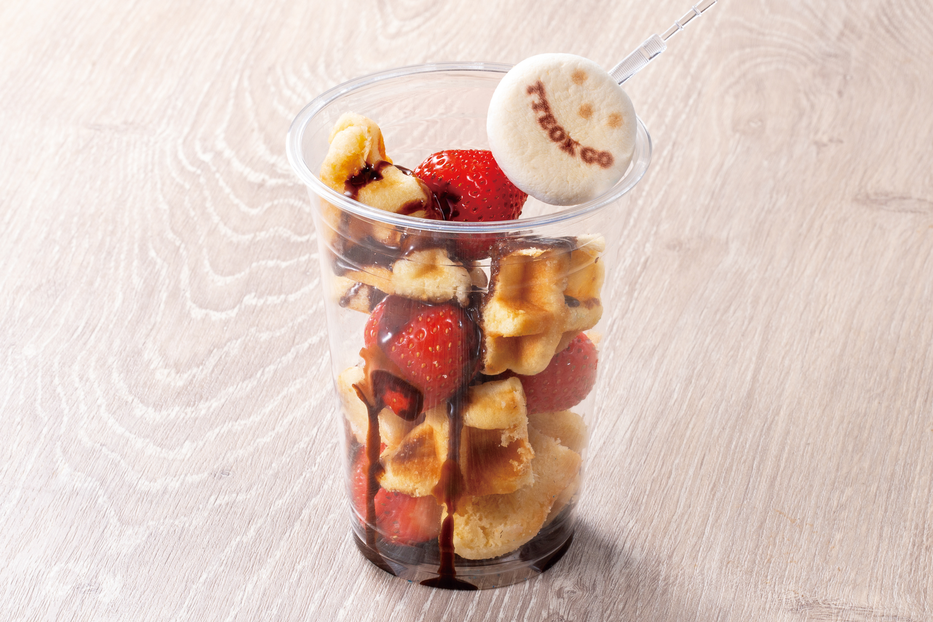 Cafe＆Dining LUANA「チョコディップandワッフル」