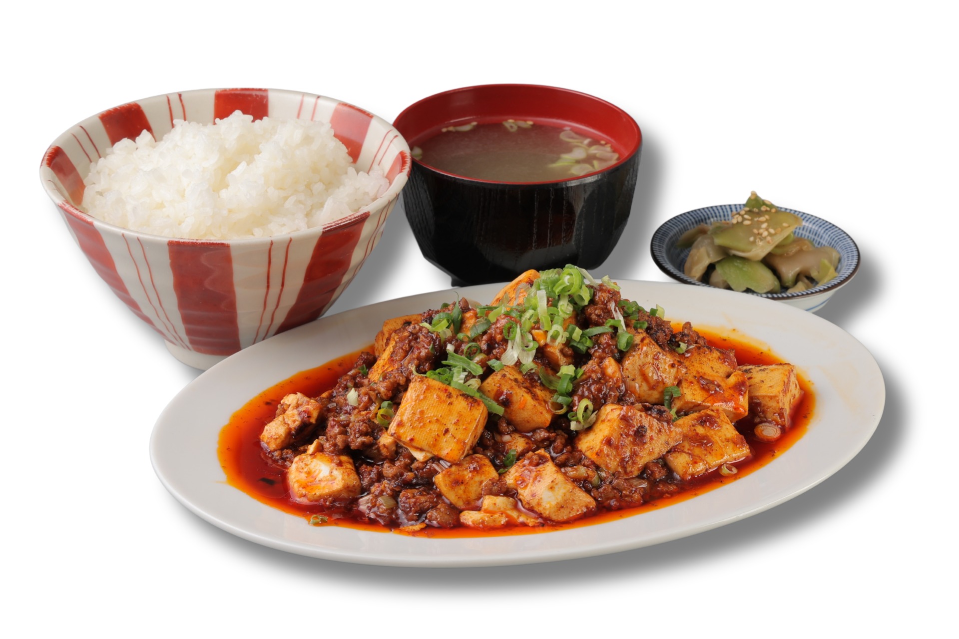 「麻婆豆腐定食」（990円）