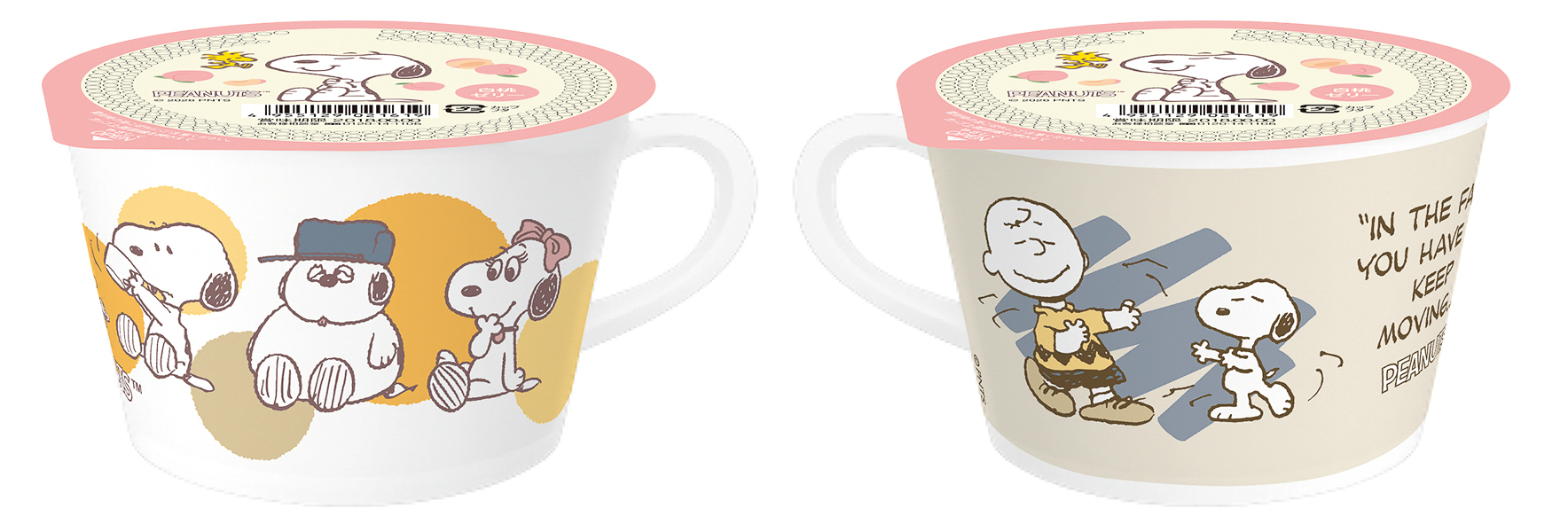 ファミリーマート スヌーピーマグ＆白桃ゼリー