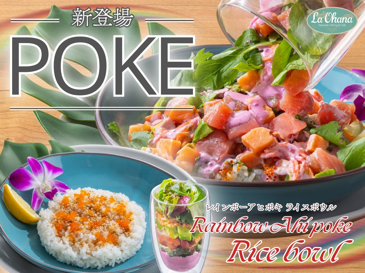 ラ・オハナ「レインボーアヒポキライスボウル」