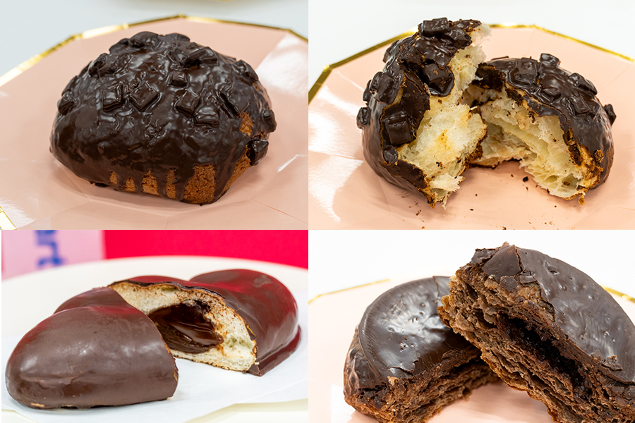 ファミリーマート「本気のチョコがけパン」3種