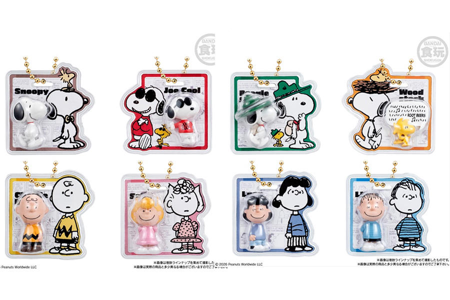 ファミリーマート「PEANUTS -SNOOPY- パッケージチャーム＆チョコボーロ」