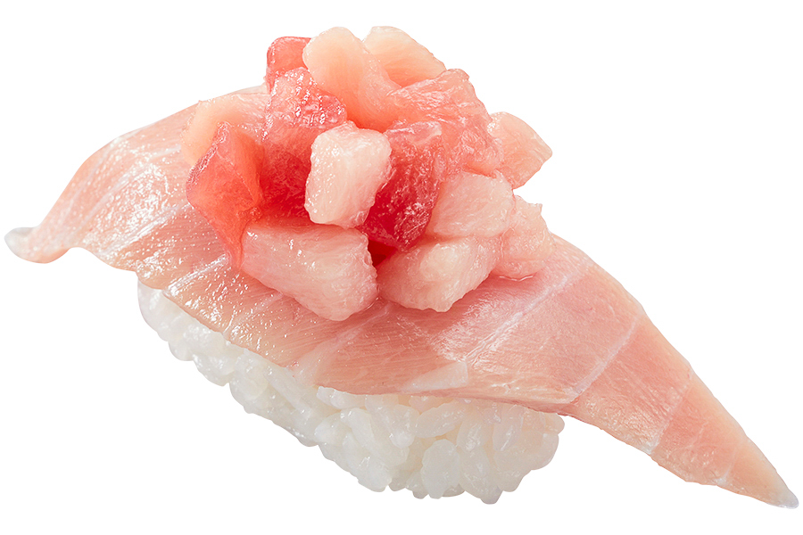 かっぱ寿司「大とろ お値段そのまま！とろぶつのせ」（297円～）